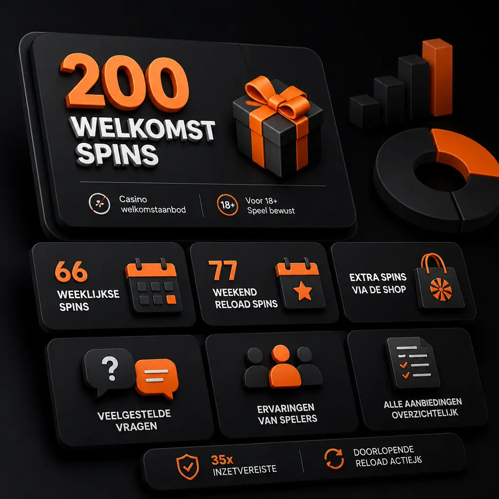 Gransino Free Spins: 200 welkomstspins + reloads visual guide for Gransino Casino